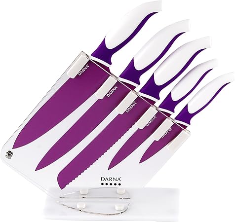 Compra DARNA DC8D-TC5-Tacoma acrilico con 5 Cuchillos Revestido de