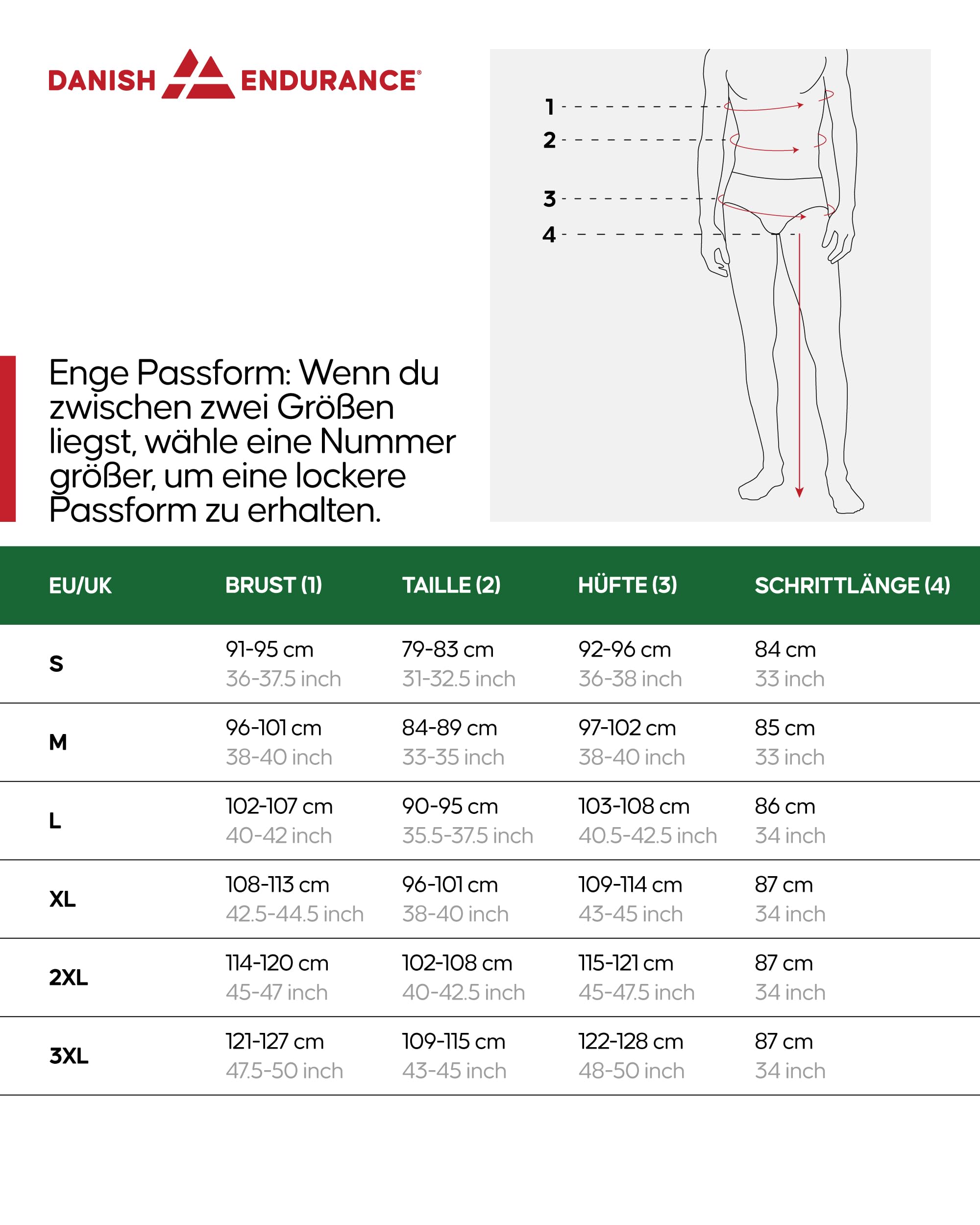 DANISH ENDURANCE Merinowolle Thermo-Unterwäsche Set, Premium Skiunterwäsche, Funktionsunterwäsche, Lange Unterhose & Langarmshirt für Herren, Schwarz, XL 6
