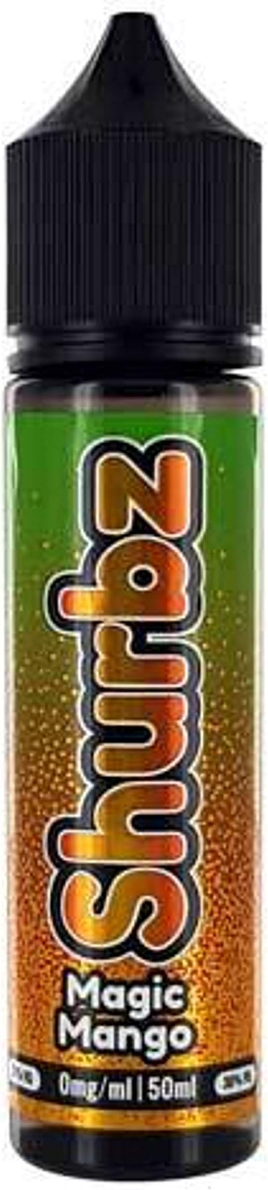 Shurbz Magic Mango 0mg 50ml Shorfill | Rich Tasting 100% Authentic Juice | Nicotine Free 0%