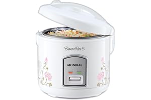 MONDIAL Panela De Arroz Bianca Rice 5, Branco, 400W, 110V - NPE-05-5X