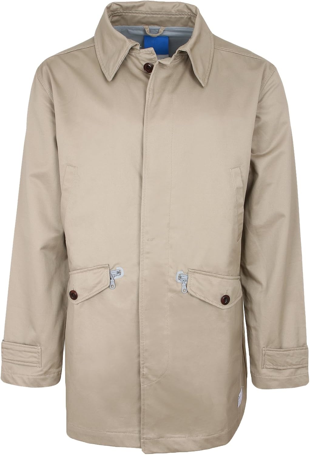 adidas Originals Mens Mac Trench Coat Beige XLarge Amazon.co.uk