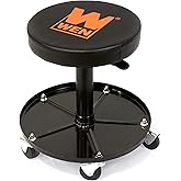 WEN 73012T 300-Pound Capacity Pneumatic Rolling Mechanic Stool