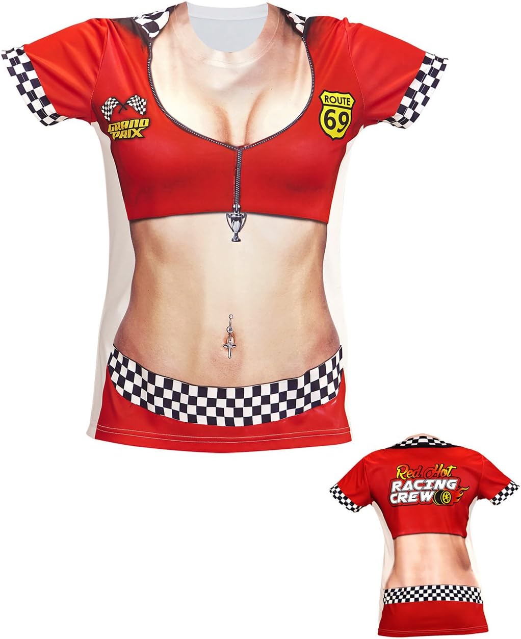 Widmann 98691 T-Shirt Box Hussy 'Small, Red, S-M - Image 4