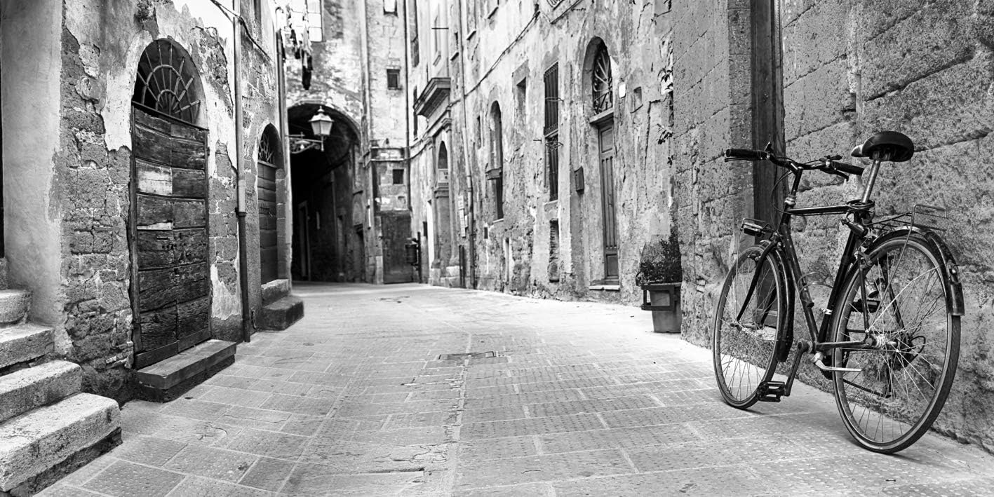fahrrad in der fabe schwatz weiss