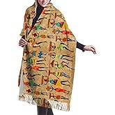 African American Women Scarf Womens Warm Long Shawl Wraps Large Scarves Knit Cashmere Fringed Scarf Blanket Scarf
