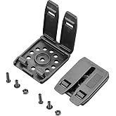 GUN &amp; FLOWER MOLLE Adapter for Holsters, Mag Pouches, Knife Sheath&ndash; Compact Nylon Gear Mount (2.83"x2.20") &ndash; Fits Belts, Vests, Backpacks &ndash; 2/4 Pack Options, Universal Gearwheel Fit