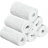 Plaster Coth Rolls 6 Pack Plaster Gauze Bandage Plaster Strip Gauze Wrap for Body Casts Craft Projects Belly Molds 3in x 106 