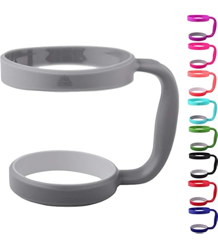 Amazon.com: Handle for 30oz Yeti Rambler Tumbler Cooler Cup SIC Kodiak Cups  Etc Holder Grip Black : Home & Kitchen