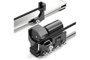 MEFAPE Electric Arrow Saw, Carbon Arrow Cutter with 2x Resin Saw Blade, Adjustable 4.3”-32” Archery Arrow Cutting Saw Tool with Precision Scale, Dust Cover, Aluminum Alloy Arrow Saw