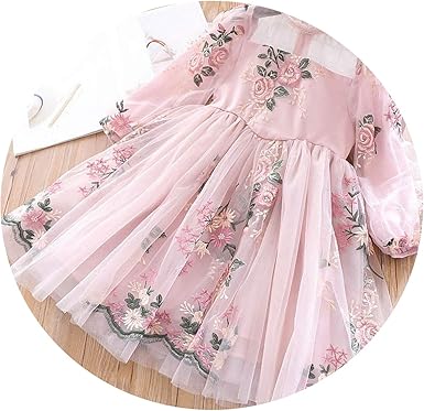 long sleeve tulle dress baby