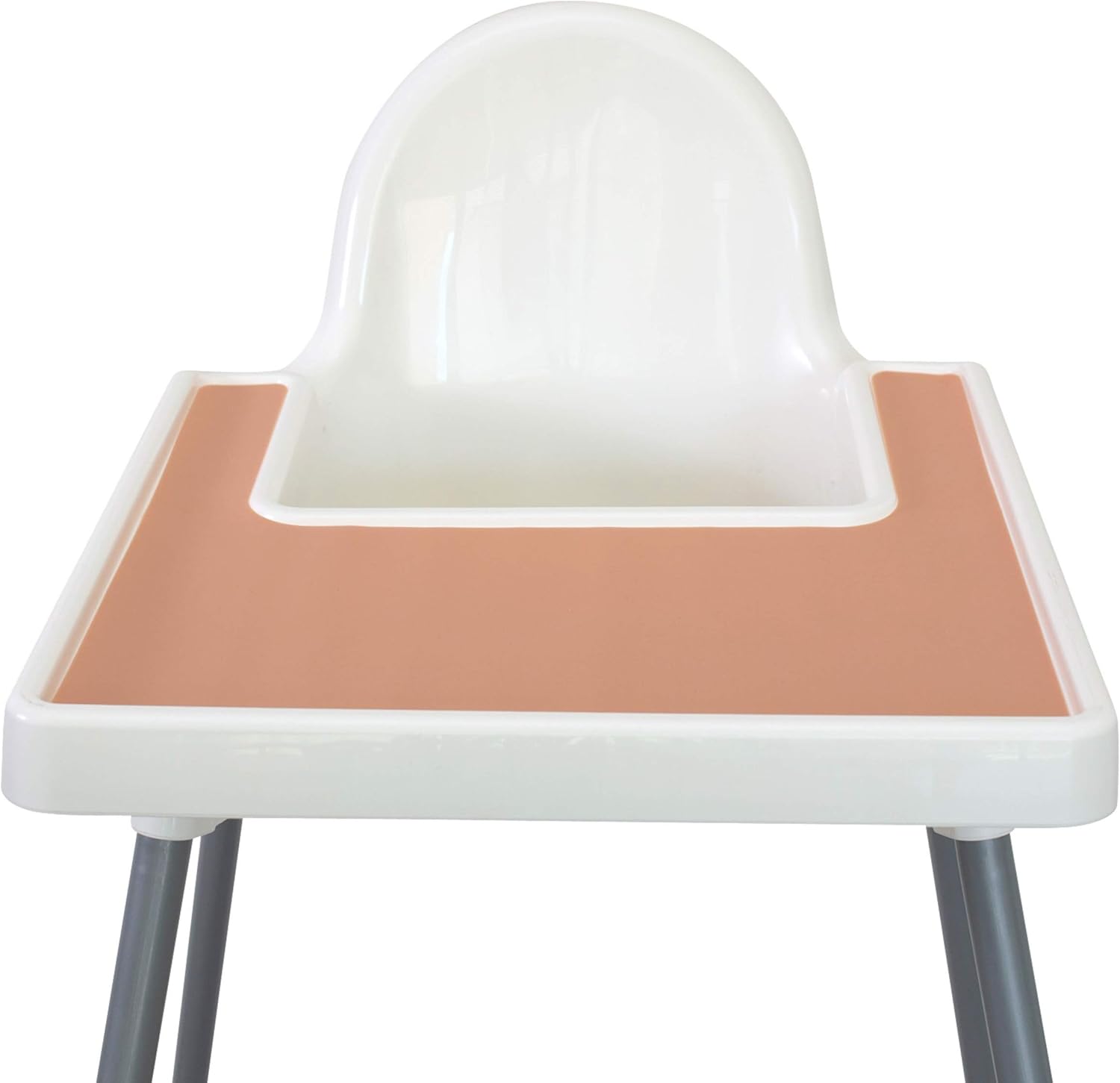 Mango Co. High Chair Placemat for Antilop Baby High Chair - BPA Free, Dishwasher Safe, Silicone Placemats - Finger Foods Placemat for Toddler and Baby (Arizona Tan)