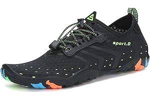 SAGUARO Water Shoes Women – Swim Shoes, Quick-Dry Barefoot Aqua Socks for Beach, Pool, Surfing and Outdoor Activities