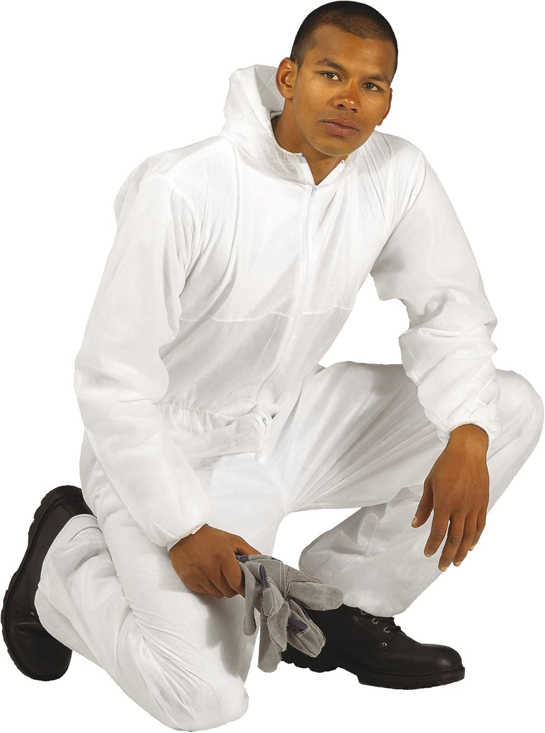 Porwest Disposable White Boilersuit Boiler Suit M, L, XL or XXL (XXL) Amazon.co.uk Clothing