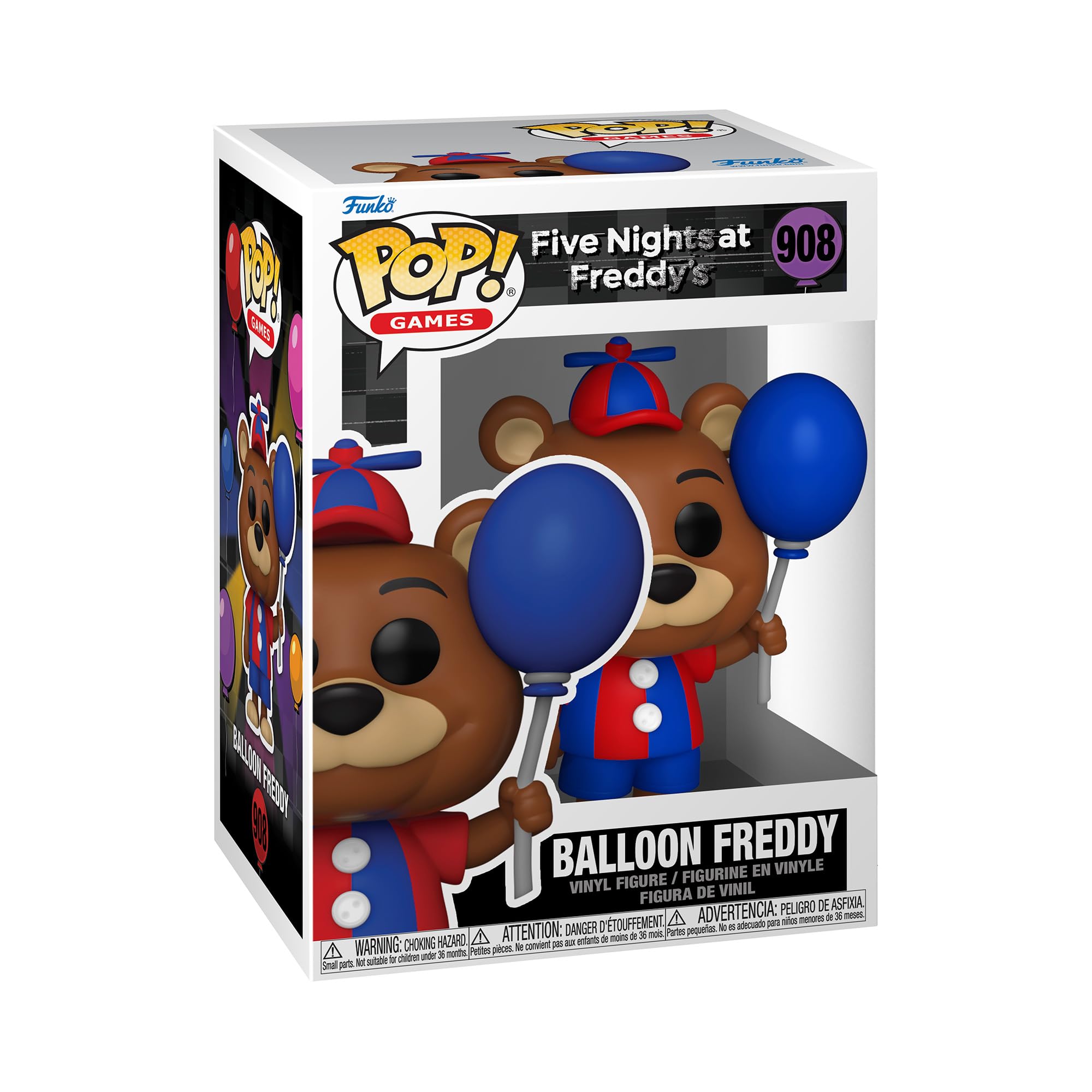 Funko Pop! Games: Five Nights At Freddy's (FNAF) SB - Balloon Freddy Fazbear - Collectable Vinyl Figure - Gift Idea - Official Merchandise
