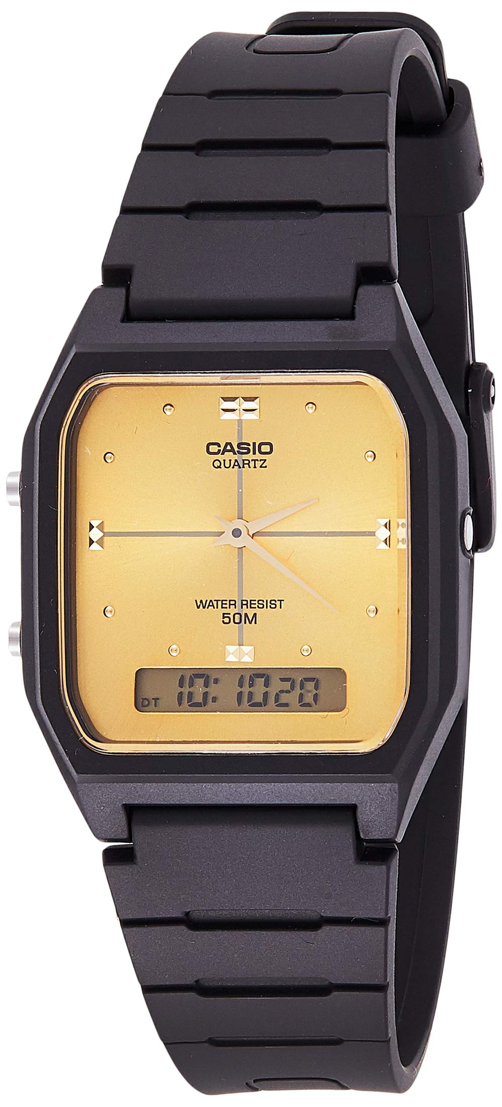 casio quartz water resist 50m price