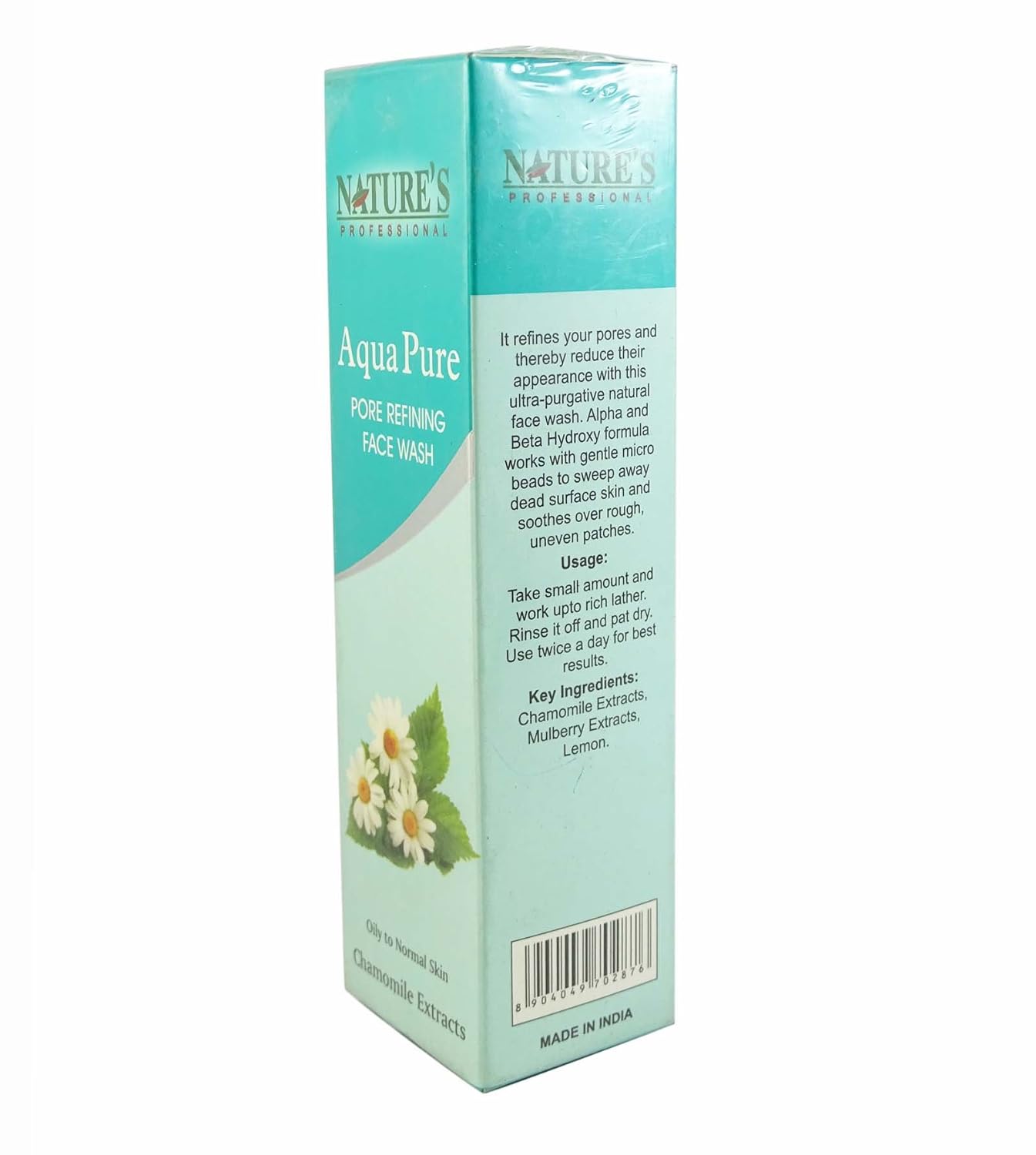 aqua pure face wash