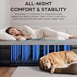 OlarHike Inflatable Mattress Double Air Bed with Built In Pump 135x190x46cm view 2