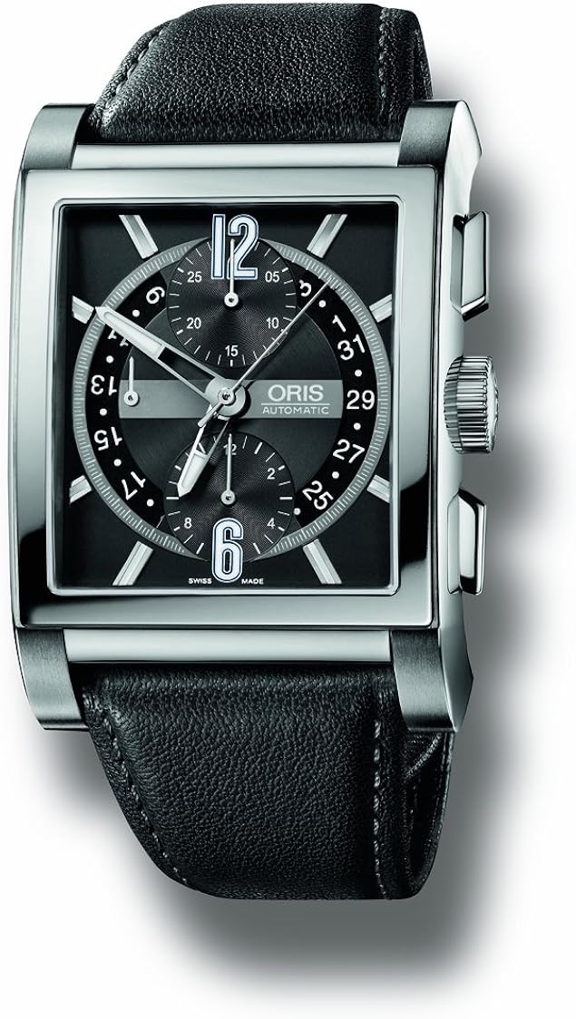 oris rectangular chrono titanium 7625