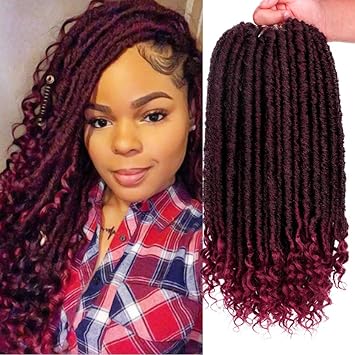 Gx Beauty 6packs Lot Burgundy 6pcs Lot Faux Locs Straight