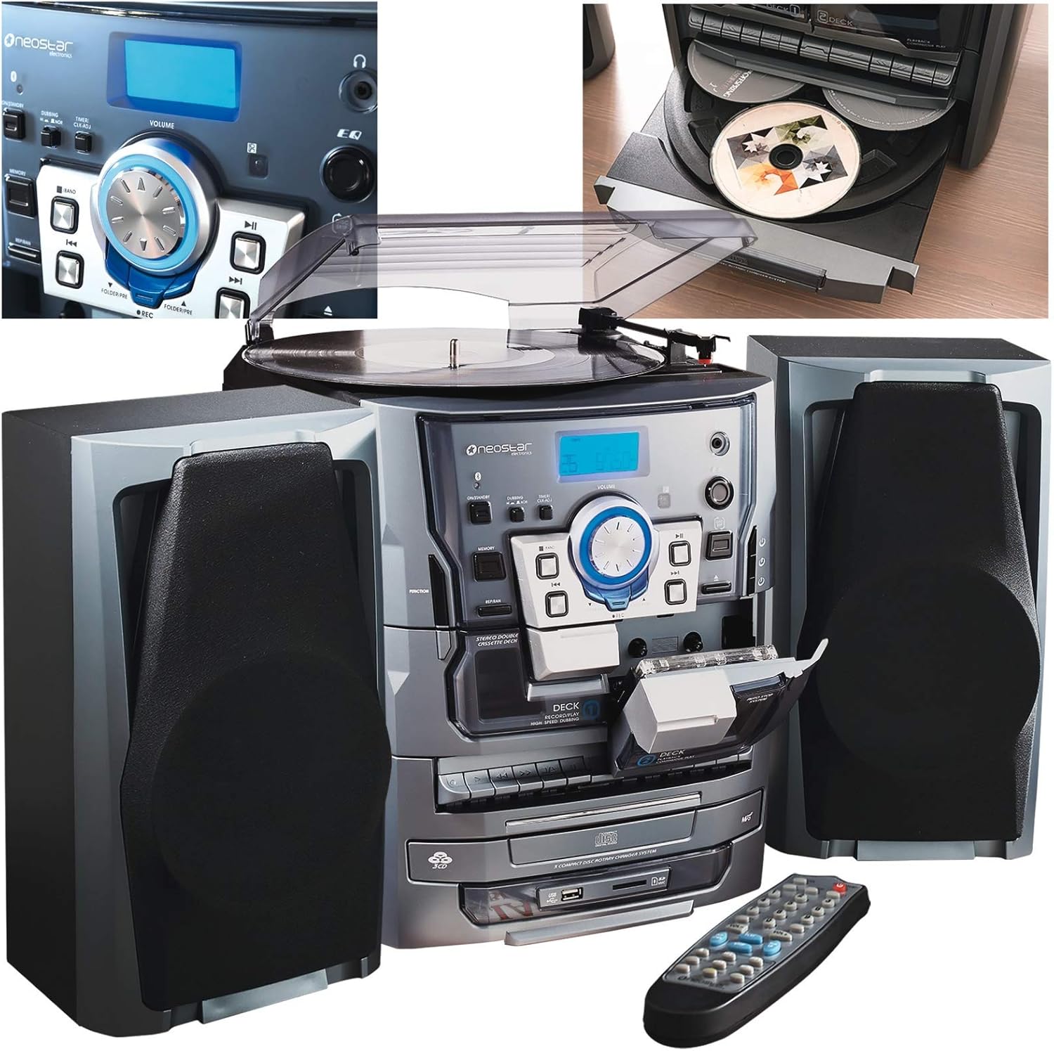 small music system with usb port