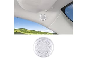 AUNGINSY Car Roof Microphone Cover Trim Compatible with Ford Maverick 2022-2024 Inner Car Roof Speaker Decorate Protection Frame Cover Car Roof Dome Microphone Cover Speaker Audio Trim Interior Accessories