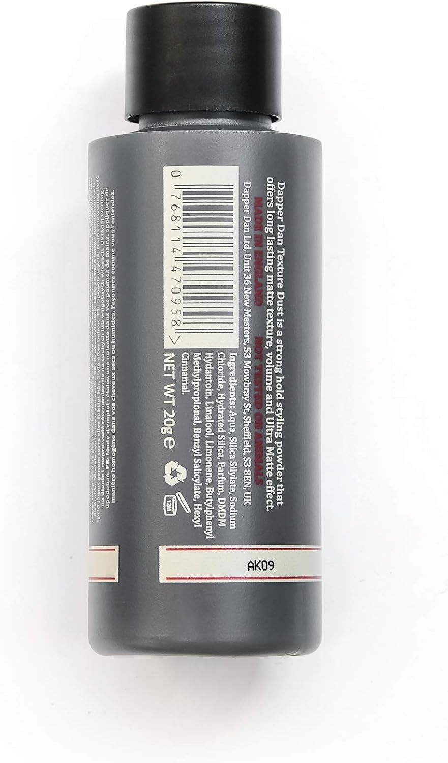 Dapper Dan Ultra Matte Texture Dust, Hair Volumising Texture Powder for Men Adds Volume and Texture - Image 3
