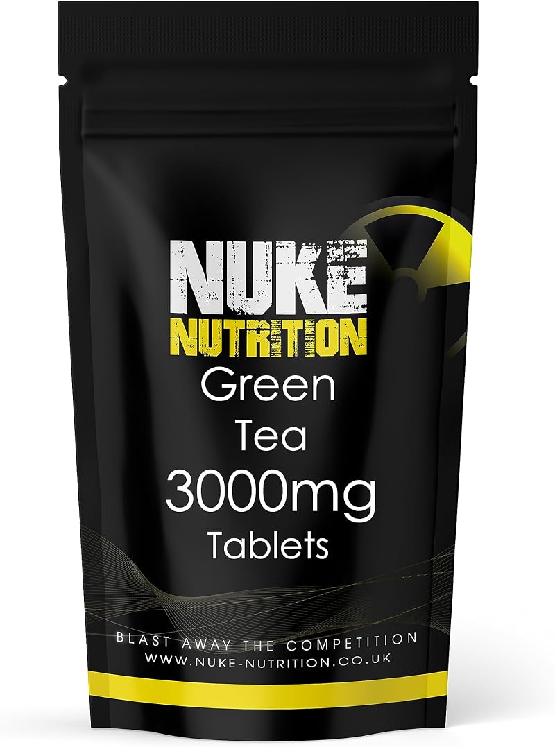 Nuke Nutrition Green Tea Extract 60 Tablets - High Strength Antioxidant
