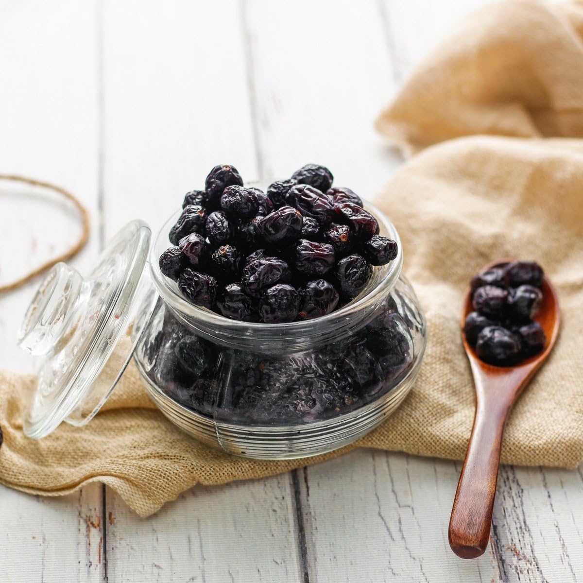 Fab Box Farm Dried Blackberries Fruit Chews with Sprinkled Sugar, Rich in Vitamin C, Healthy Delicious Evening Snacks, 140G