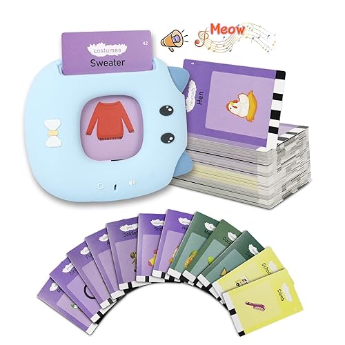 Kids Toddler Flash Cards with 224 Sight Words,Learn Letters Colors Number Shapes Animals Learning Toys Educational Preschool Gifts for Kids Age 3 4 5 6,Pocket Speech for Toddlers,