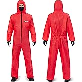 Medtecs Hazmat Suits - 6 Sizes Options - Disposable Coveralls Suit, Medical Protective Coverall PPE Hazmat Suits