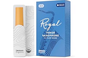 Royal by D'Addario Tenor Sax Reeds, Strength 3, 10-pack