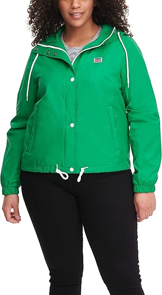 levi's retro hooded windbreaker