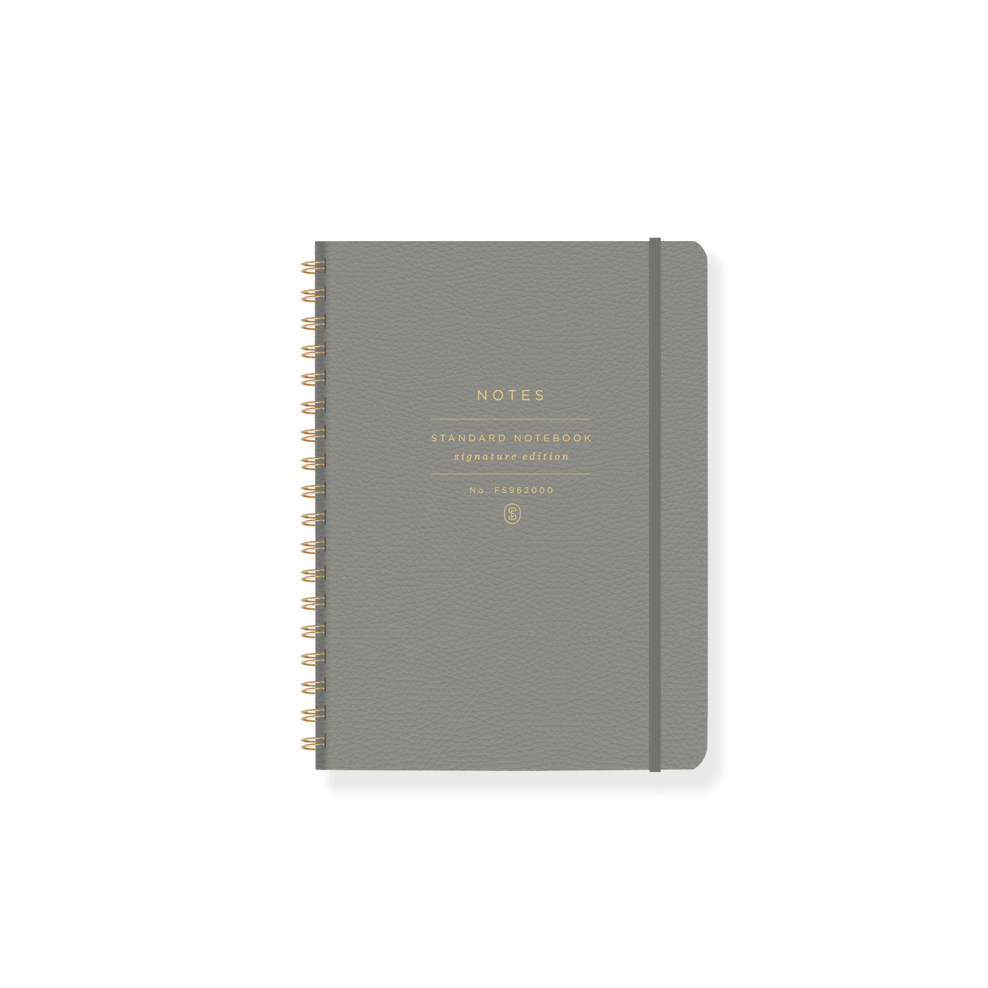 Photo 1 of Fringe Studio Medium Size Signature Edition Spiral Notebook, Faux Leather Cover, Approx. 6.25" w x 8.125" h (962070)
