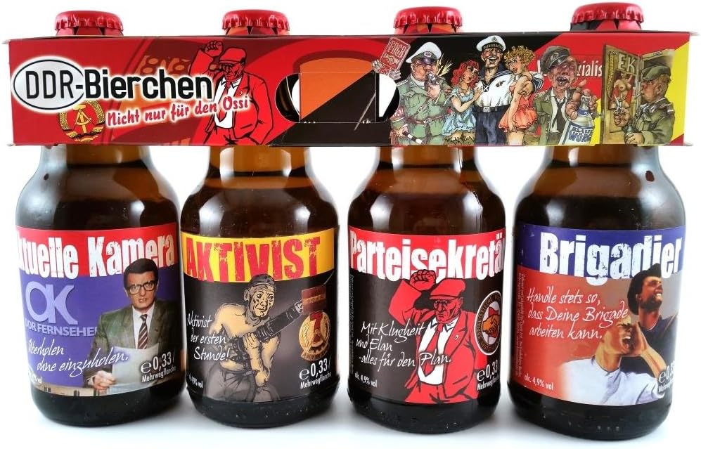 DDR Bier im Ostalgie 4er Tr�ger
