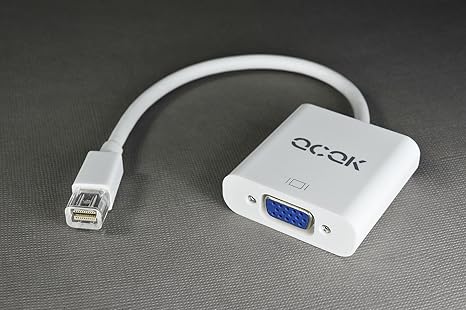 Amazon Com Qcqk Mini Displayport Thunderbolt To Vga Adapter For