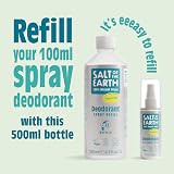 Salt Of The Earth Natural Deodorant Spray Refill Unscented 500ml view 6