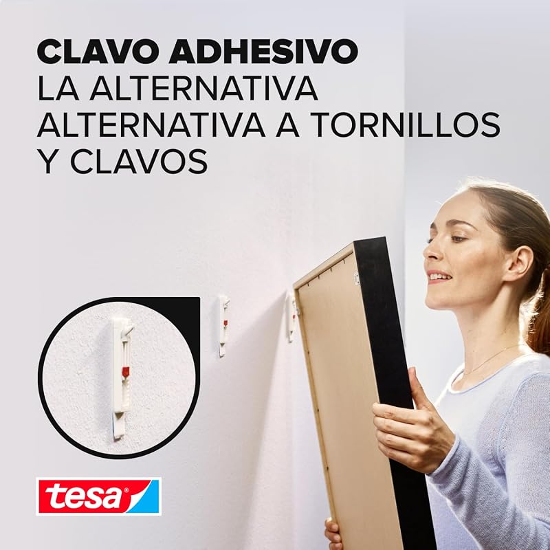 Clavos ajustables para papel pintado y enlucido - 1 kg - 4 uds.