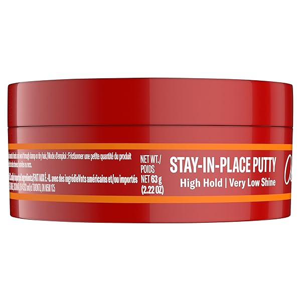 OLD SPICE STAY-IN-PLACE HAIR STYLING PUTTY FOR MEN, HIGH HOLD, VERY LOW SHINE, 2.22 OZ