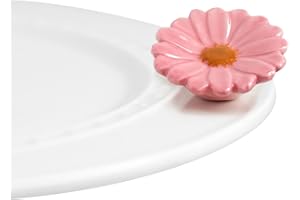 NF NORA FLEMING Nora Fleming Flower Power (Gerber Daisy) A41 - Hand-Painted Ceramic Holiday Décor - Spring Minis for The Home and Office