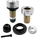 2200 Front Adjustable Coil Over Spacer System Replacement for JKS | Compatible with 93-98 Jeep Grand Cherokee ZJ, 86-92 Jeep Comanche MJ, 97-06 Jeep Wrangler TJ LJ, 1984-2001 Jeep Cherokee XJ