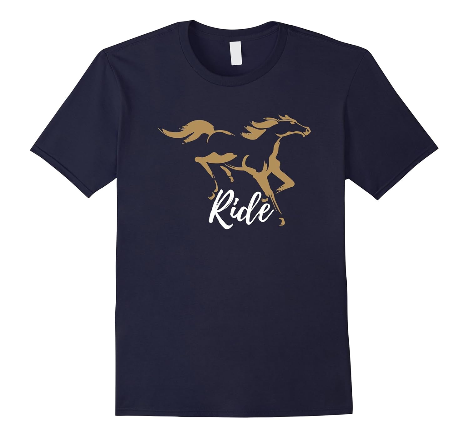 Ride Horse T Shirt-Rose