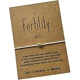 Fertility wish bracelet | A little wish for fertility | Fertility gift | A gift for fertility | IVF present