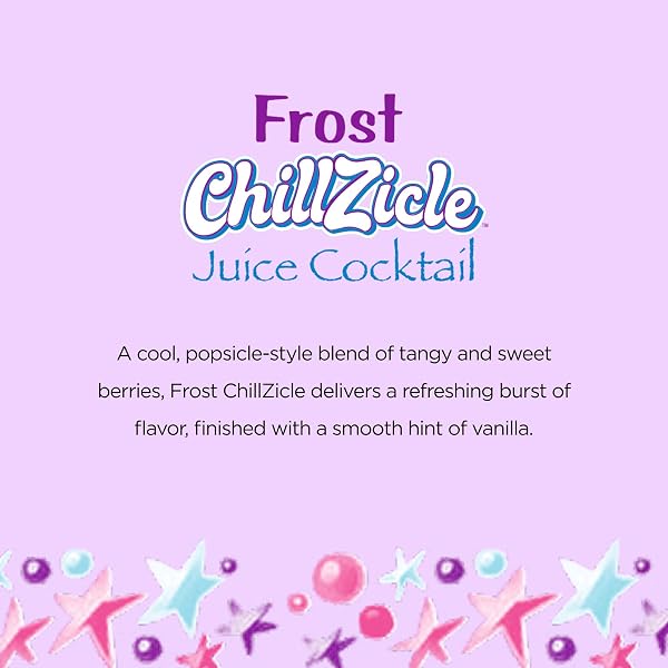 ARIZONA FROST CHILLZICLE | FRUIT JUICE COCKTAIL | 22 FL OZ (12 PACK)