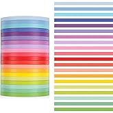 20 Rolls Rainbow Washi Tape Slim, 16.4ft Colorful Rainbow Pastel Washi Tape Set Skinny Thin Decorative Colored Washis Craft Tapes, Rainbows Colors Thin Decorative Tapes for Journal DIY Planner Craft