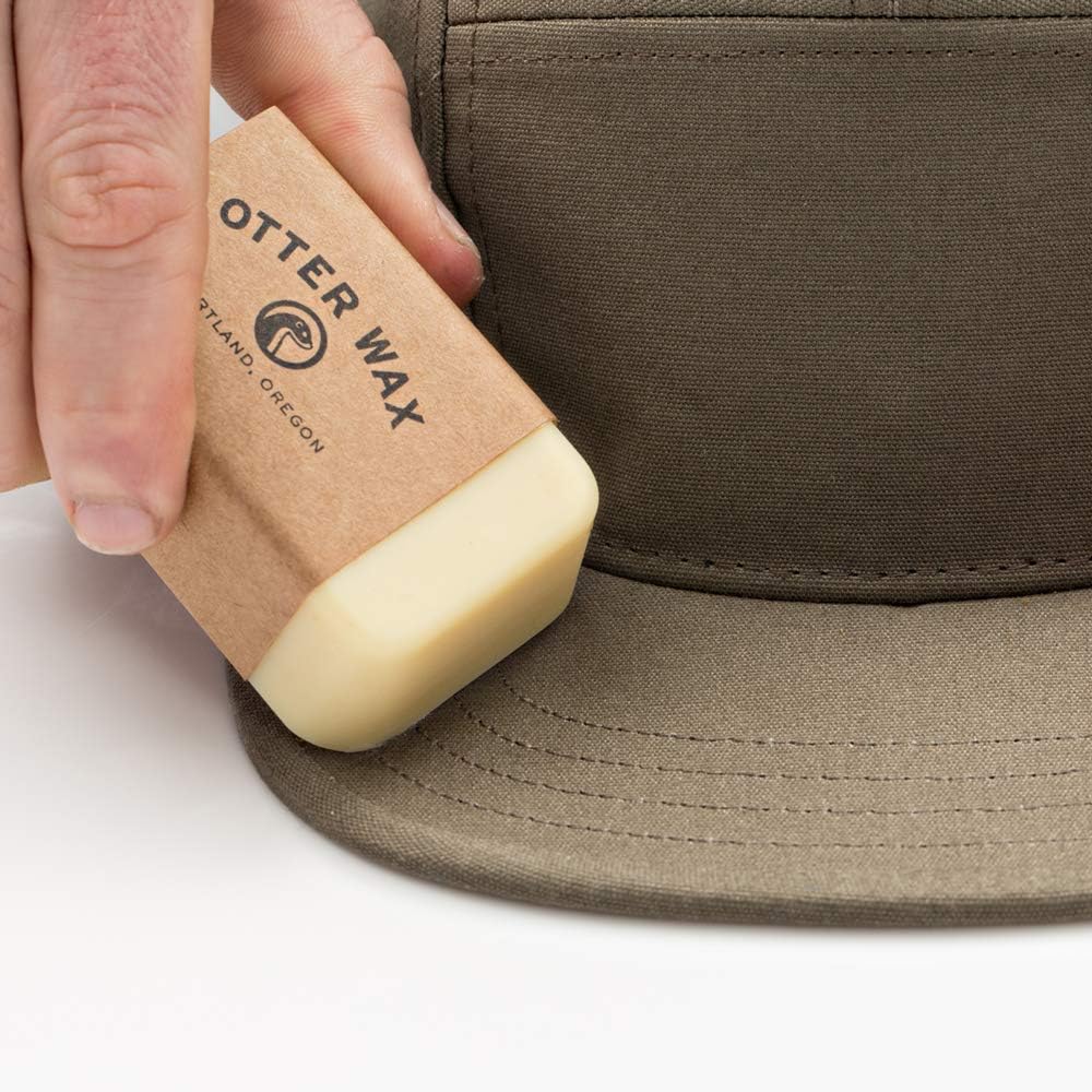 Otter Wax Fabric & Canvas Wax | Regular Bar | All-Natural Water Repellent | Made in USA: Shoes