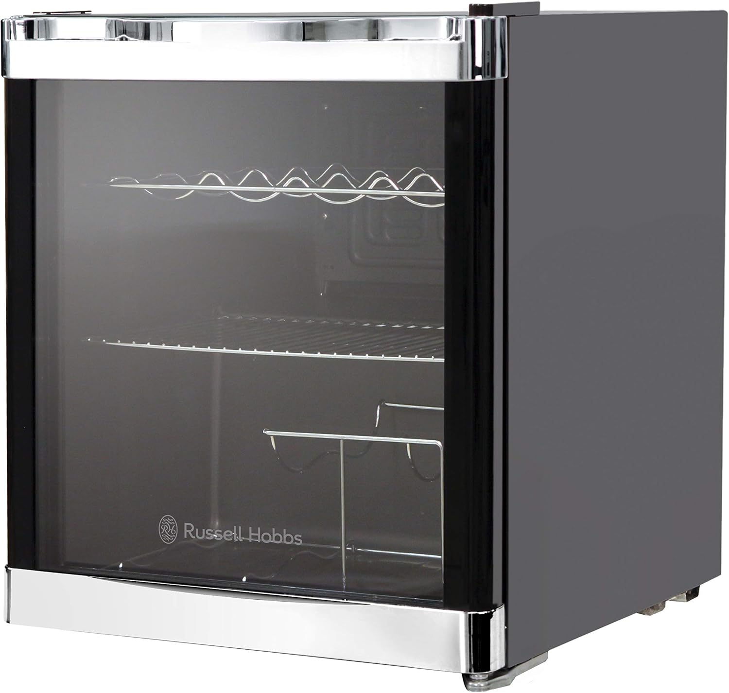 Russell Hobbs RHGWC1B Table Top Wine/Drinks Cooler with Glass Door, 12