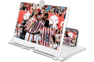 BUVLIVU 16 Inch Screen Magnifier for Cell Phone 3D Hd Phone Screen Magnifier,Portable Phone Screen Amplifier Enlarger for Movies Videos Gaming for All Smartphones
