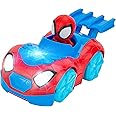Marvel Spidey and HIS Amazing Friends Flash ‘N’ Dash Web Crawler - Motorized Web Crawler Vehicle with Lights and Sounds - Toys Featuring Your Friendly Neighborhood Spideys