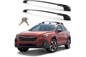 Roof Rack Cross Bars Compatible with Subaru Crosstrek 2018-2023 / Impreza 2017-2023, Heavy Duty 300 LBS Lockable Aluminum Cro