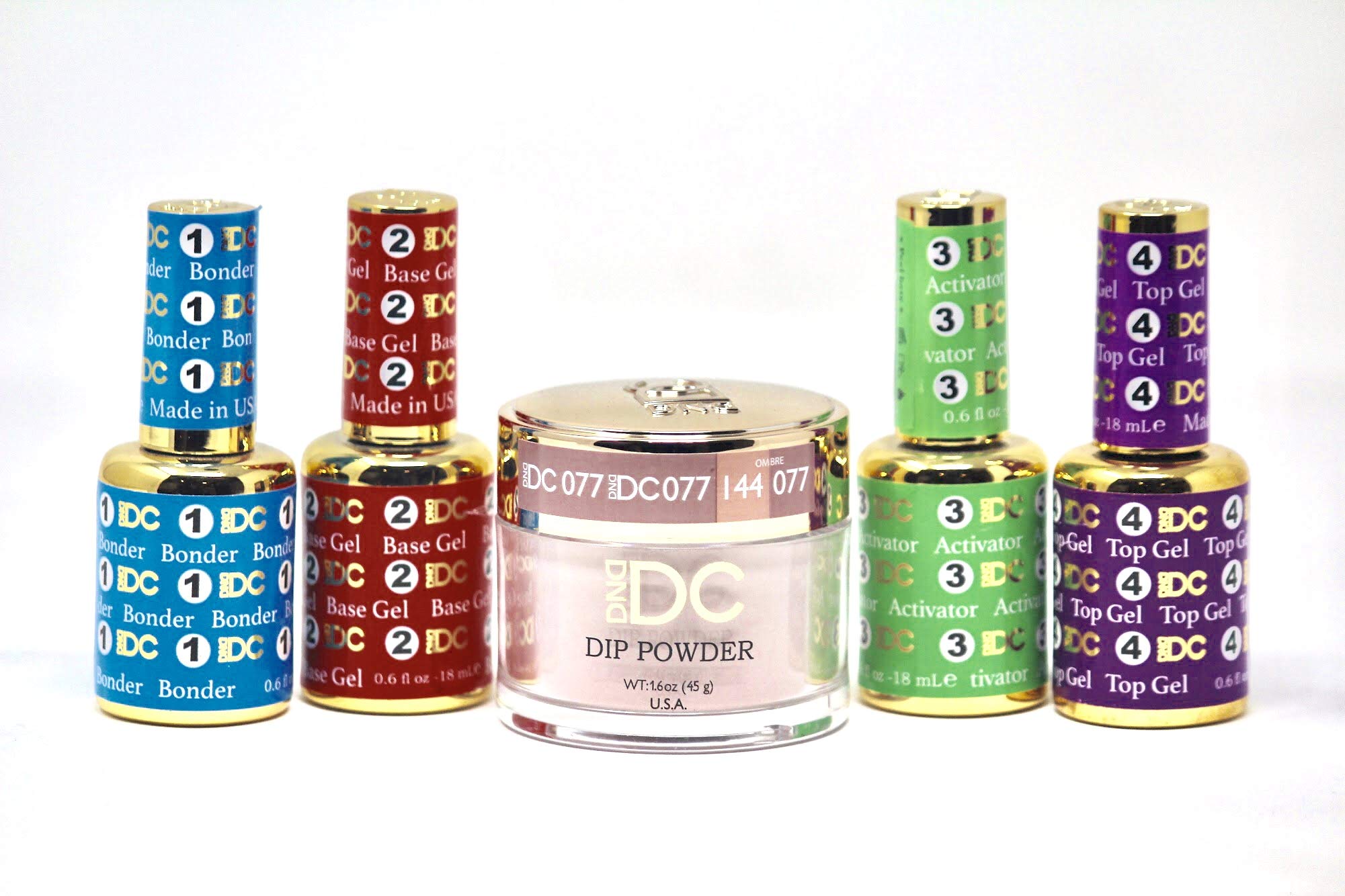 DND DIP POWDER KIT (DC 077 STRAWBERRY LATTE)